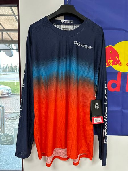 TLD GP AIR JERSEY [STAIN'D NAVY / ORANGE] 304783006 фото