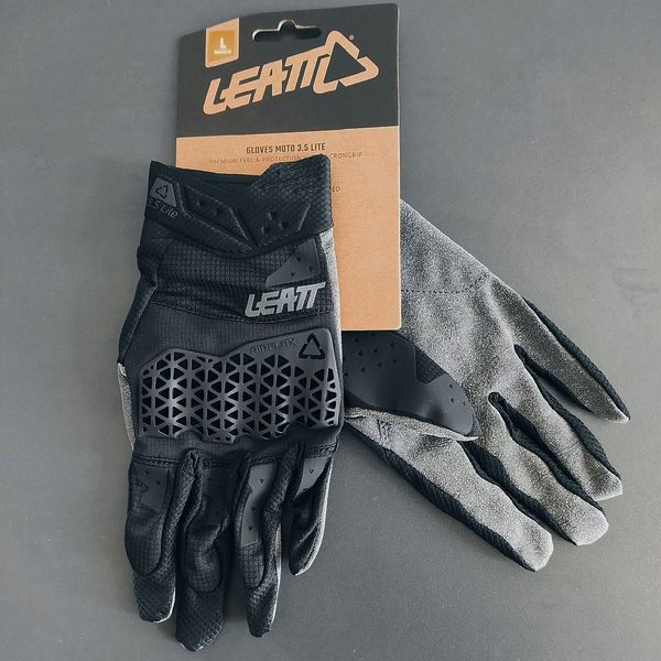 LEATT Glove Moto 3.5 Lite [Black] 6021040181 фото