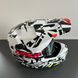 LEATT Helmet Moto 3.5 + Goggle [Zebra] 1023011200 фото 4