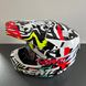 LEATT Helmet Moto 3.5 + Goggle [Zebra] 1023011200 фото 2