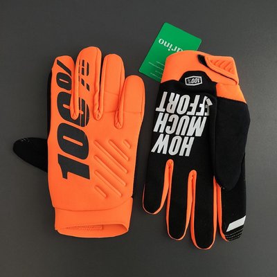 100% BRISKER Glove [Fluo Orange] 10003-00010 фото