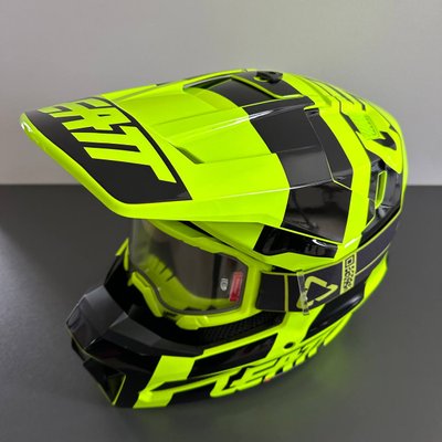 LEATT Helmet Moto 3.5 + Goggle [Citrus] 1024060420 фото