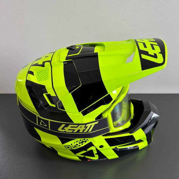 LEATT Helmet Moto 3.5 + Goggle [Citrus] 1024060420 фото